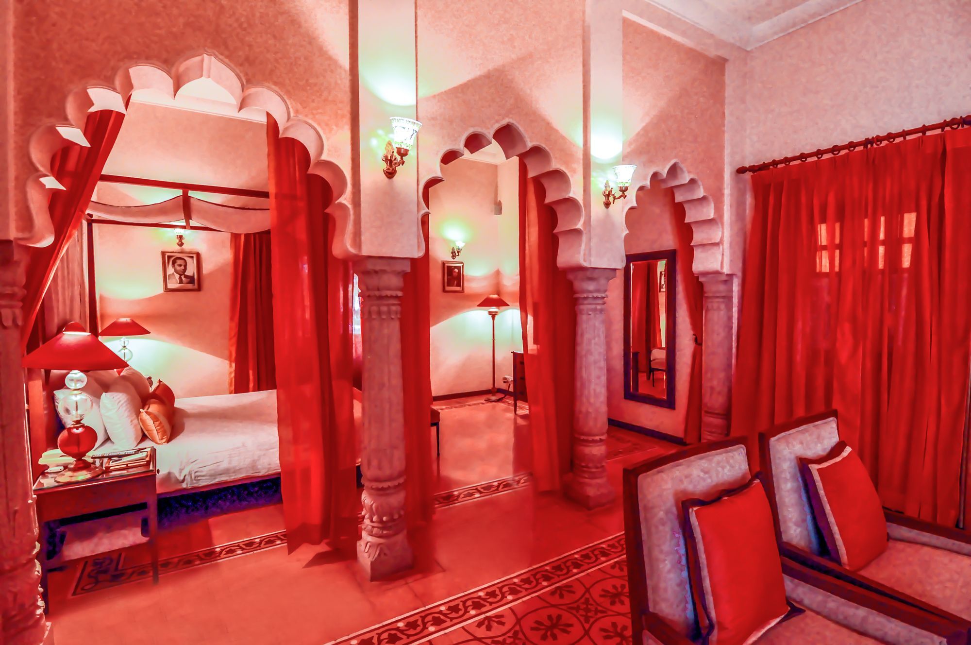 Taj Usha Kiran Palace, Gwalior Exteriör bild